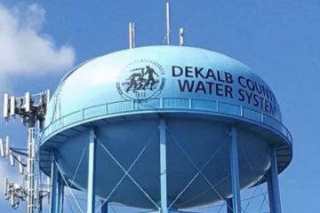 DeKalb County Water System tank